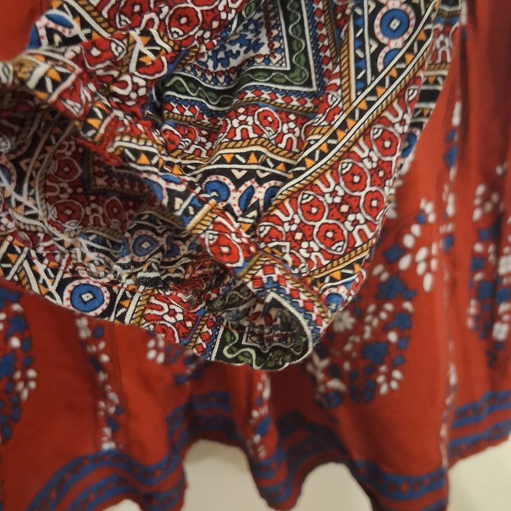 Umgee Multicolor Geometric Pattern Dress - Picture 7 of 11